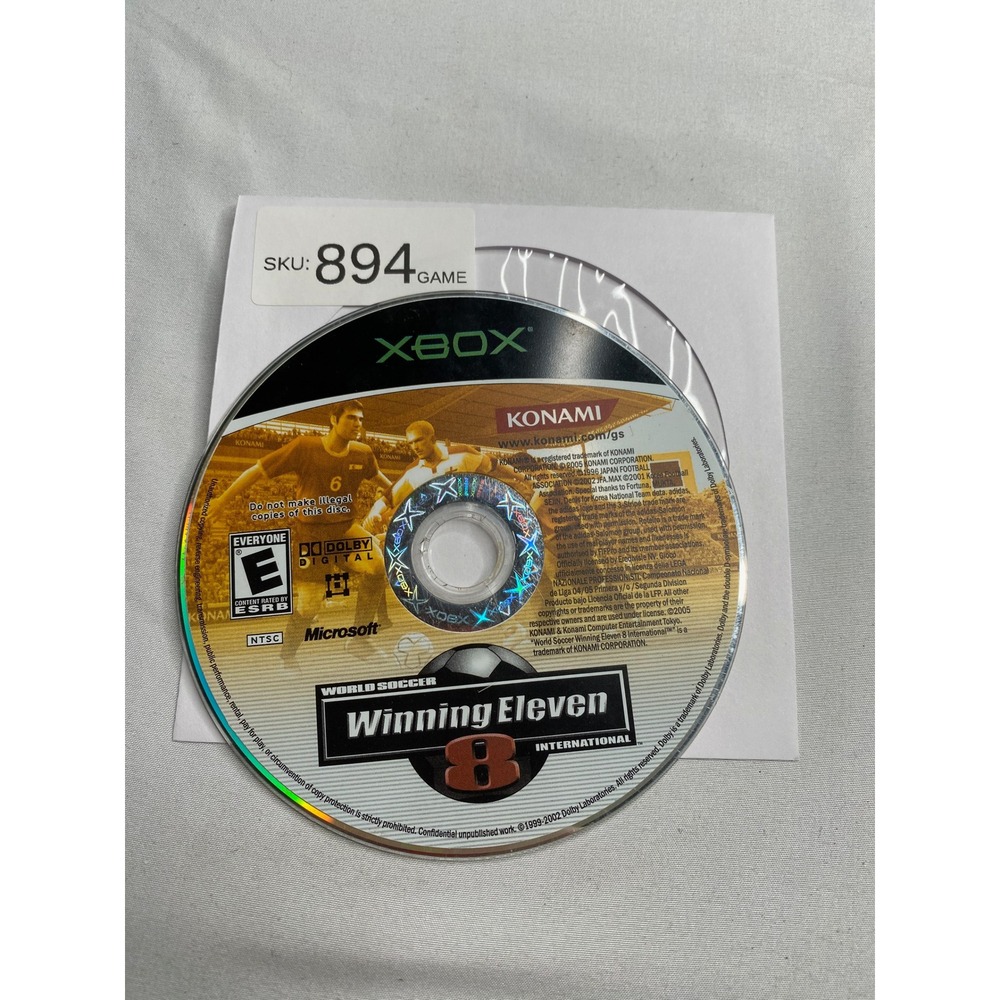 World Soccer Winning Eleven 8 International Microsoft Xbox